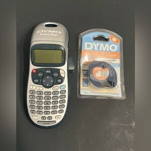 DYMO Label Maker LT 100H & 2 Label Refills - Makes Mini Stick On Labels